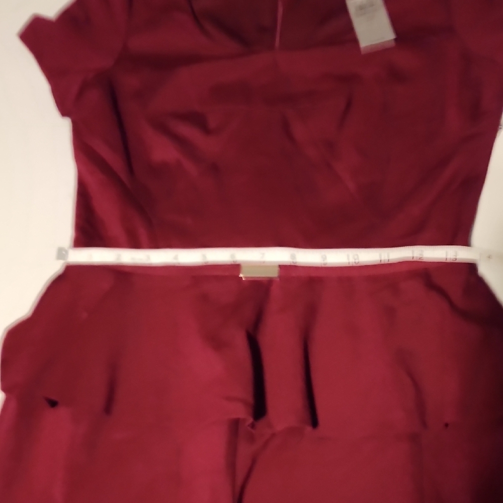 Ann Taylor NWT Rich Burgundy Dress - Picture 6 of 8